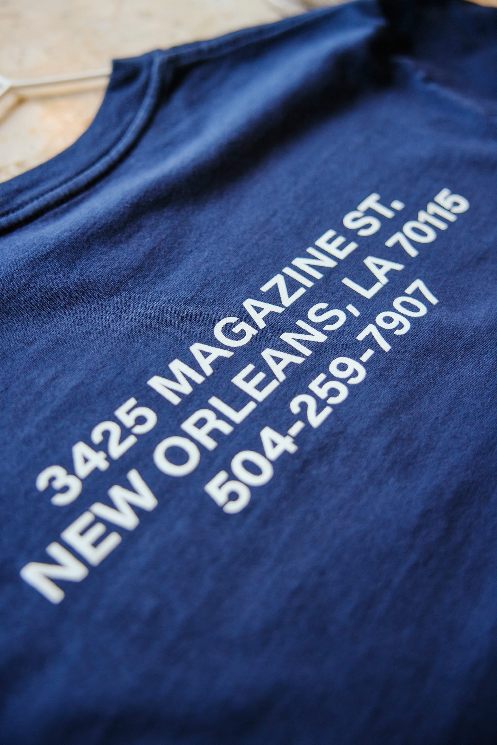 Bonfolk Logo Tee Navy