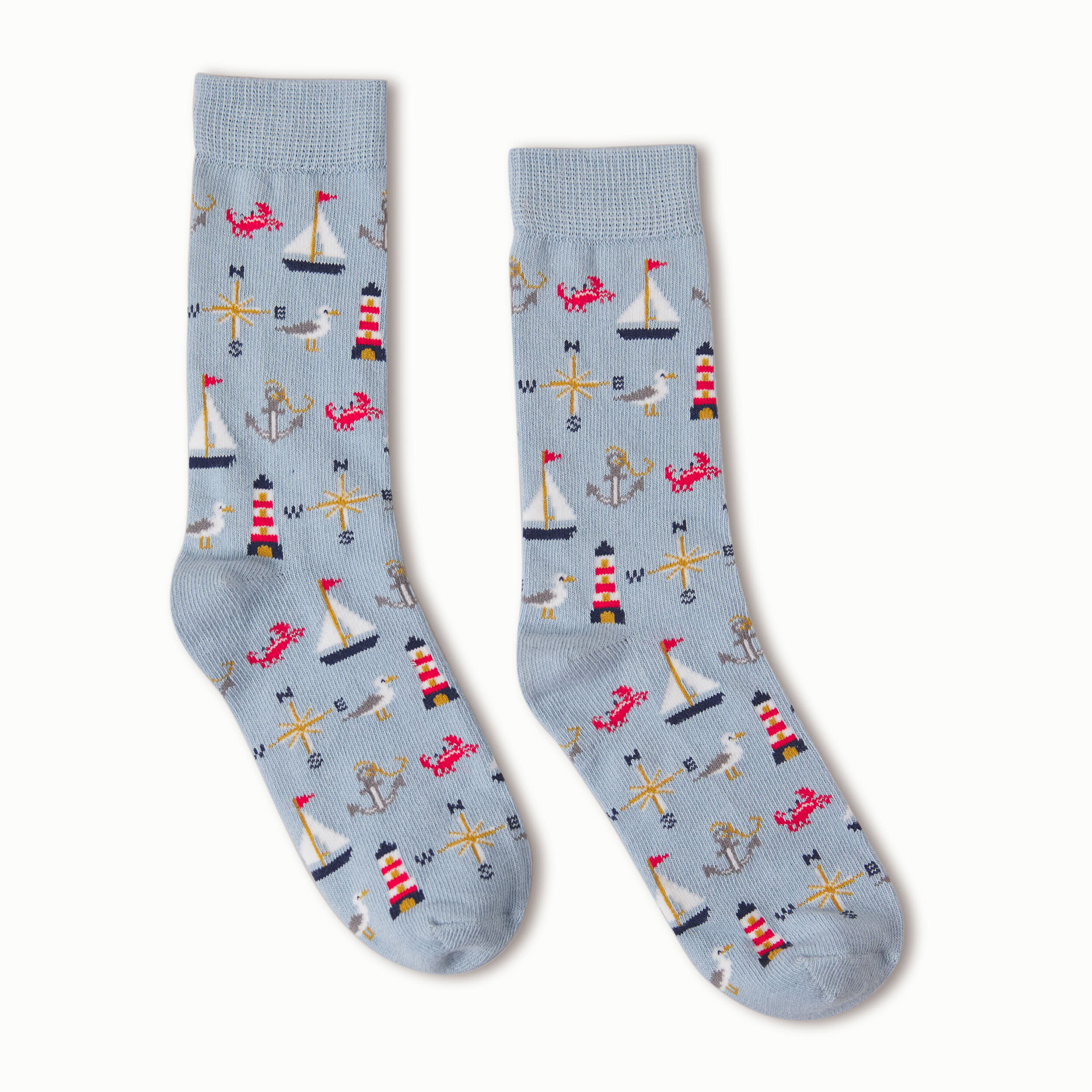Nautical Kids Socks