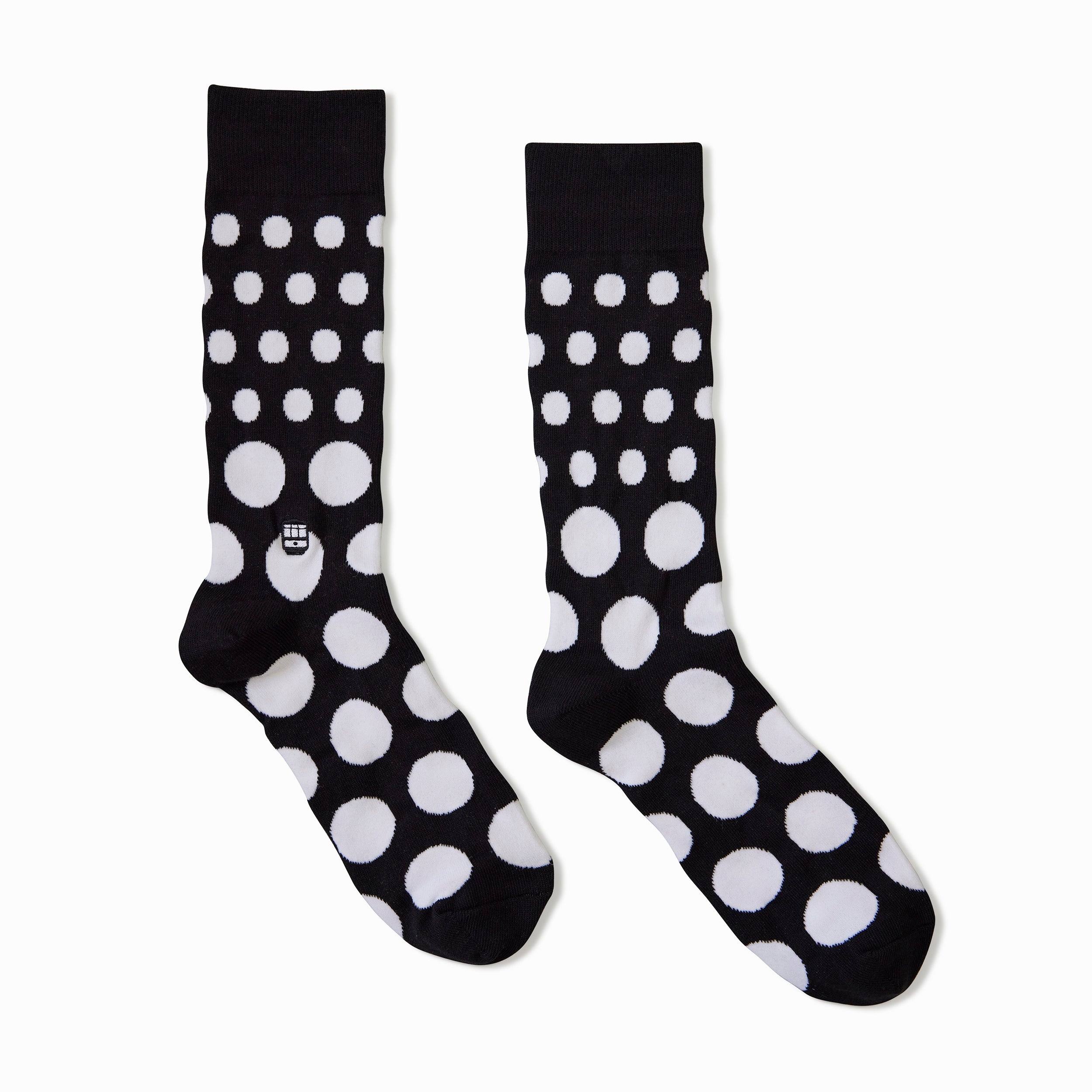 Polka Dots Black and White