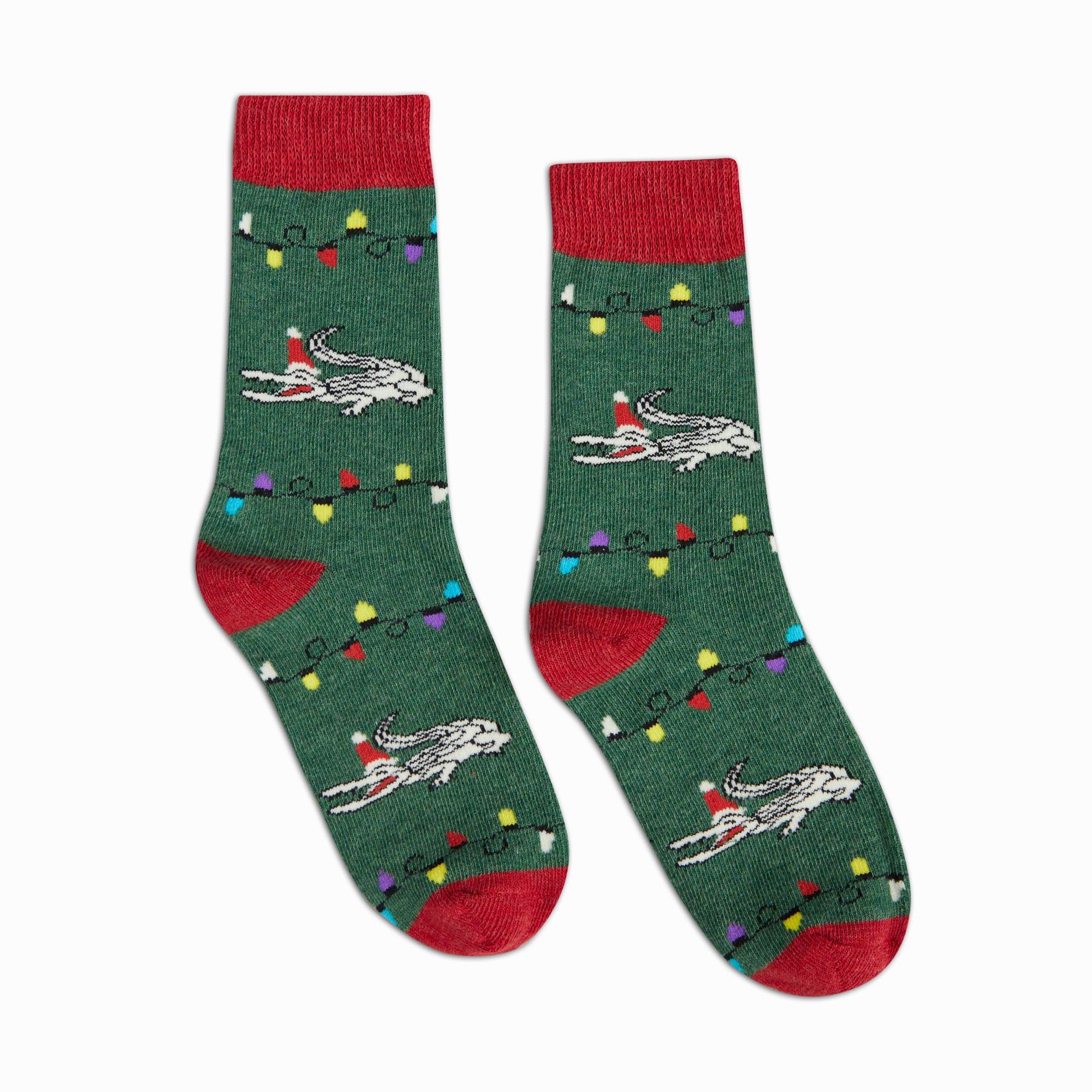 Xmas Gator Kids Socks