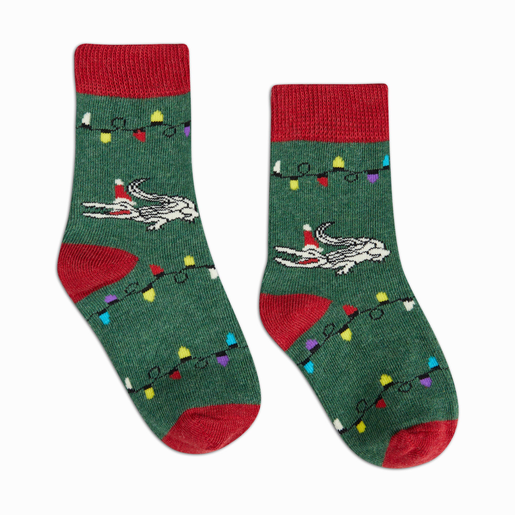 Xmas Gator Kids Socks