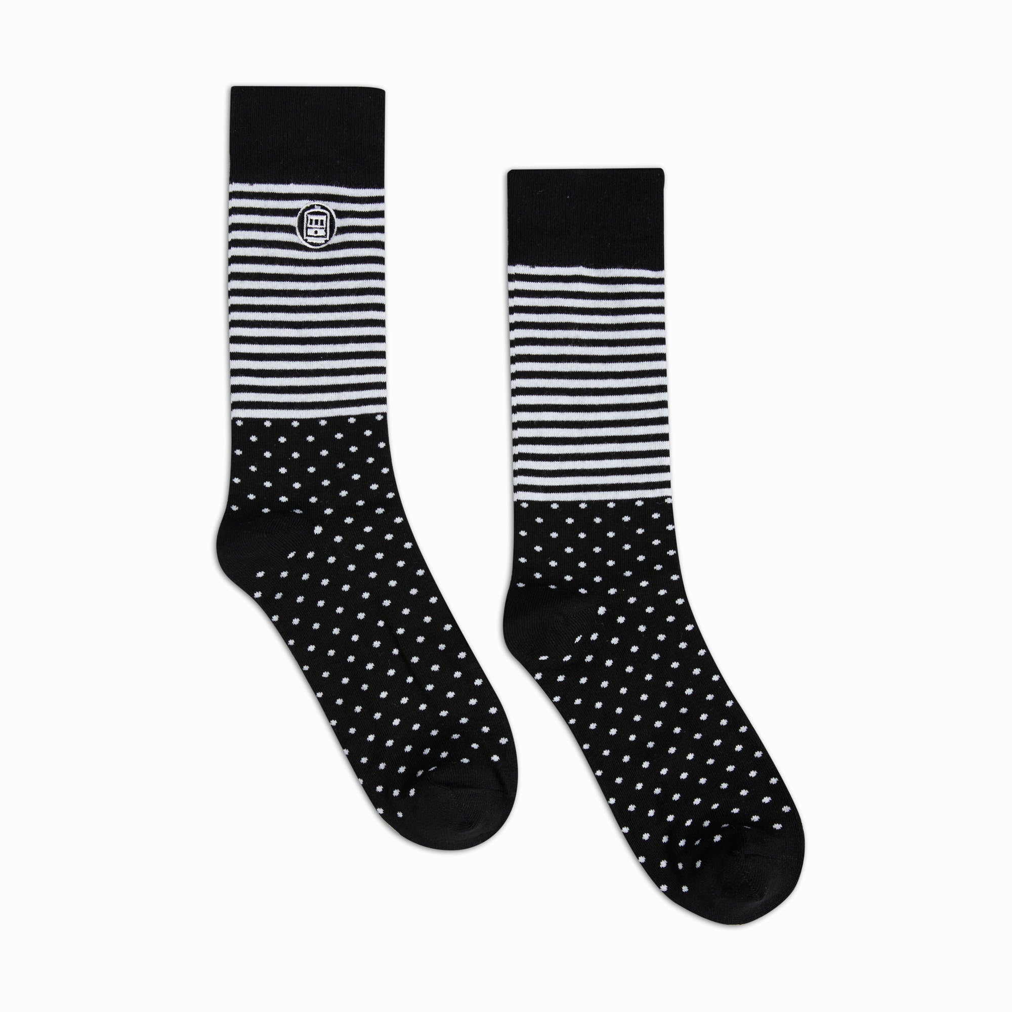 Bonfolk Dots & Strips Socks