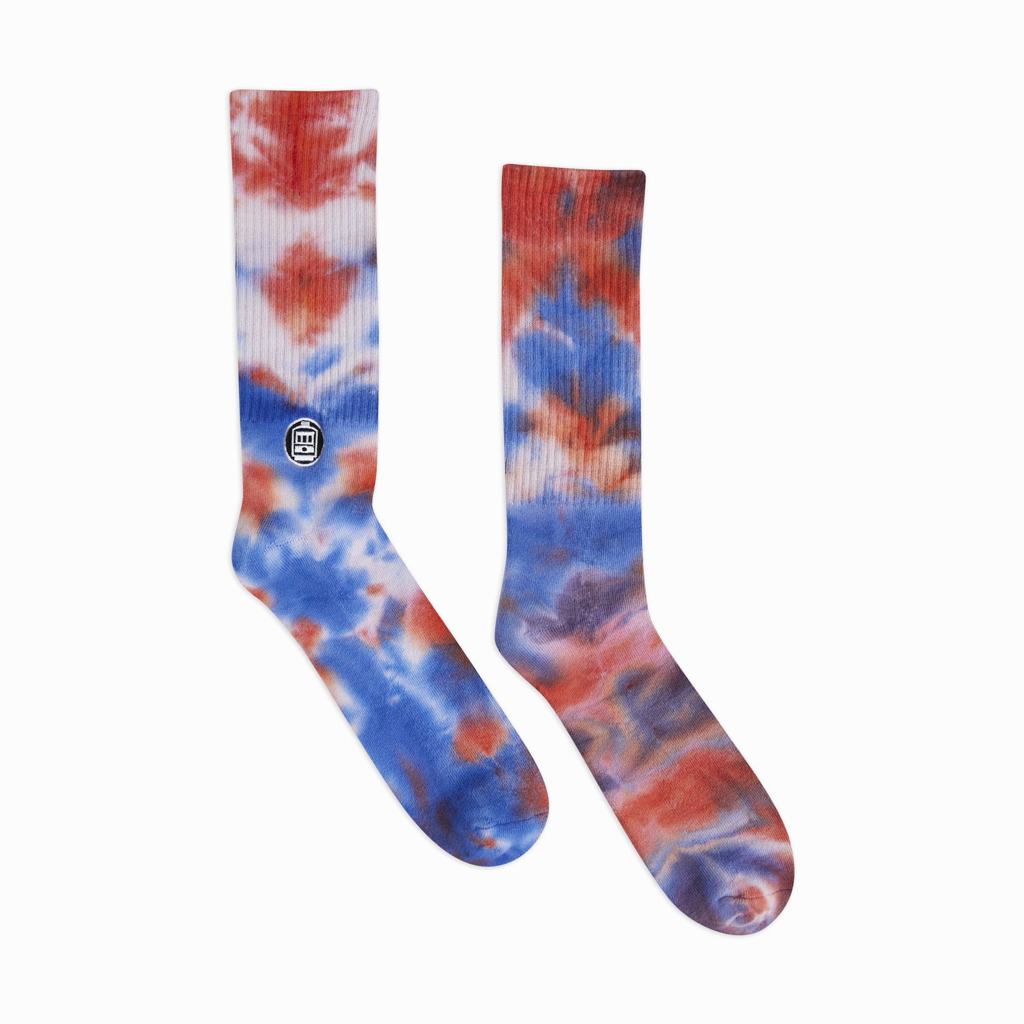 Bonfolk RWB Tie Dye Tube Socks