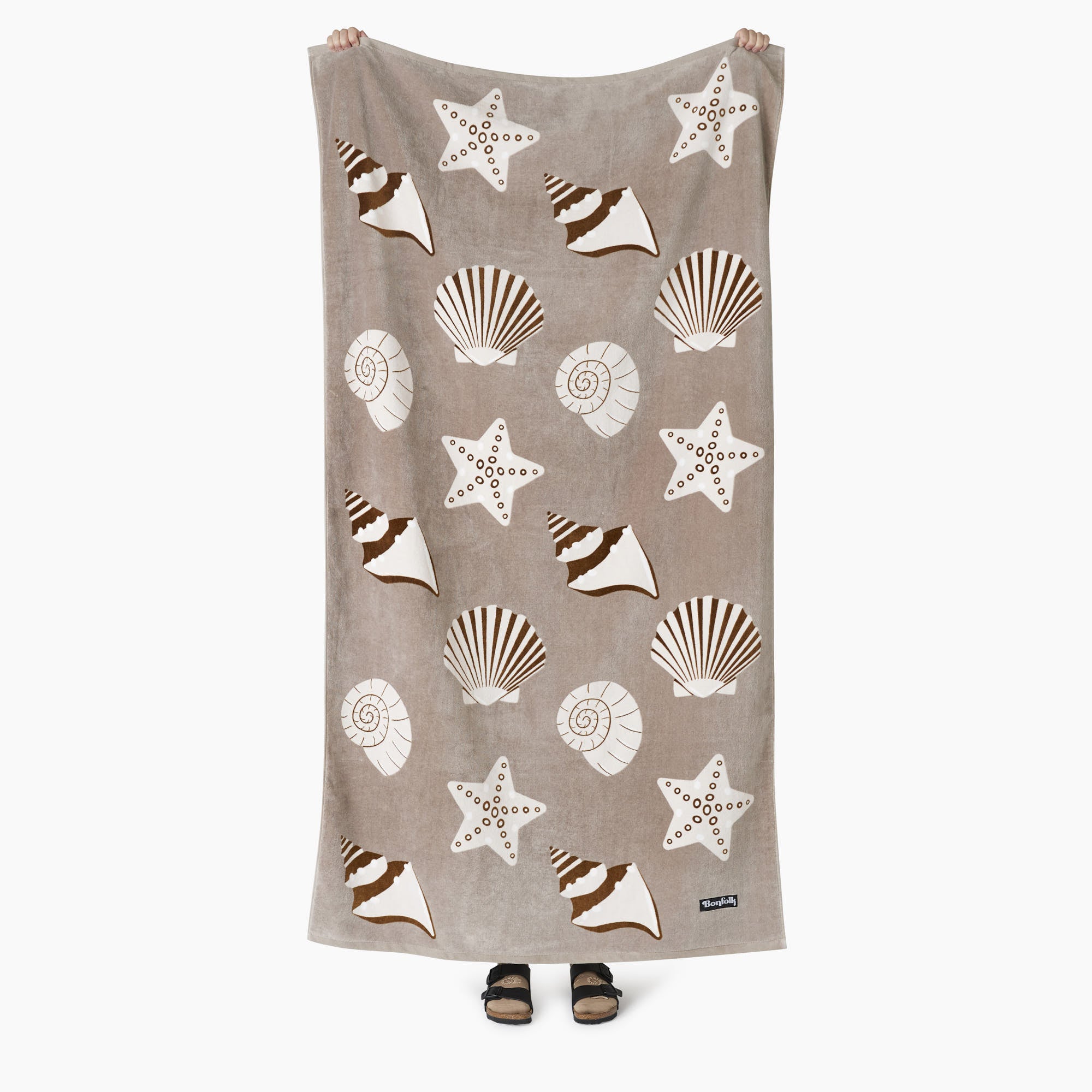 Seashell best sale beach towel