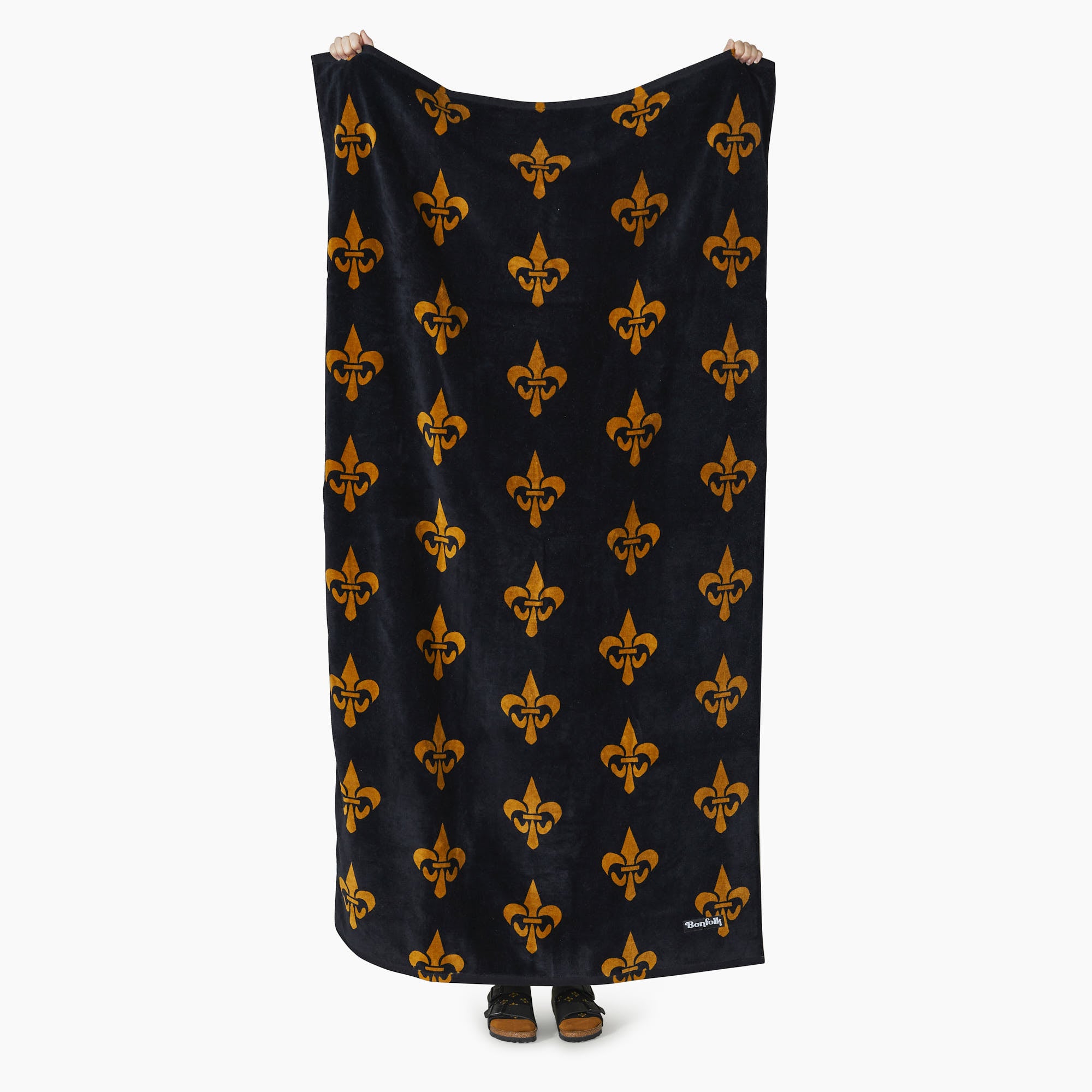 Bonfolk Black & Gold Towel