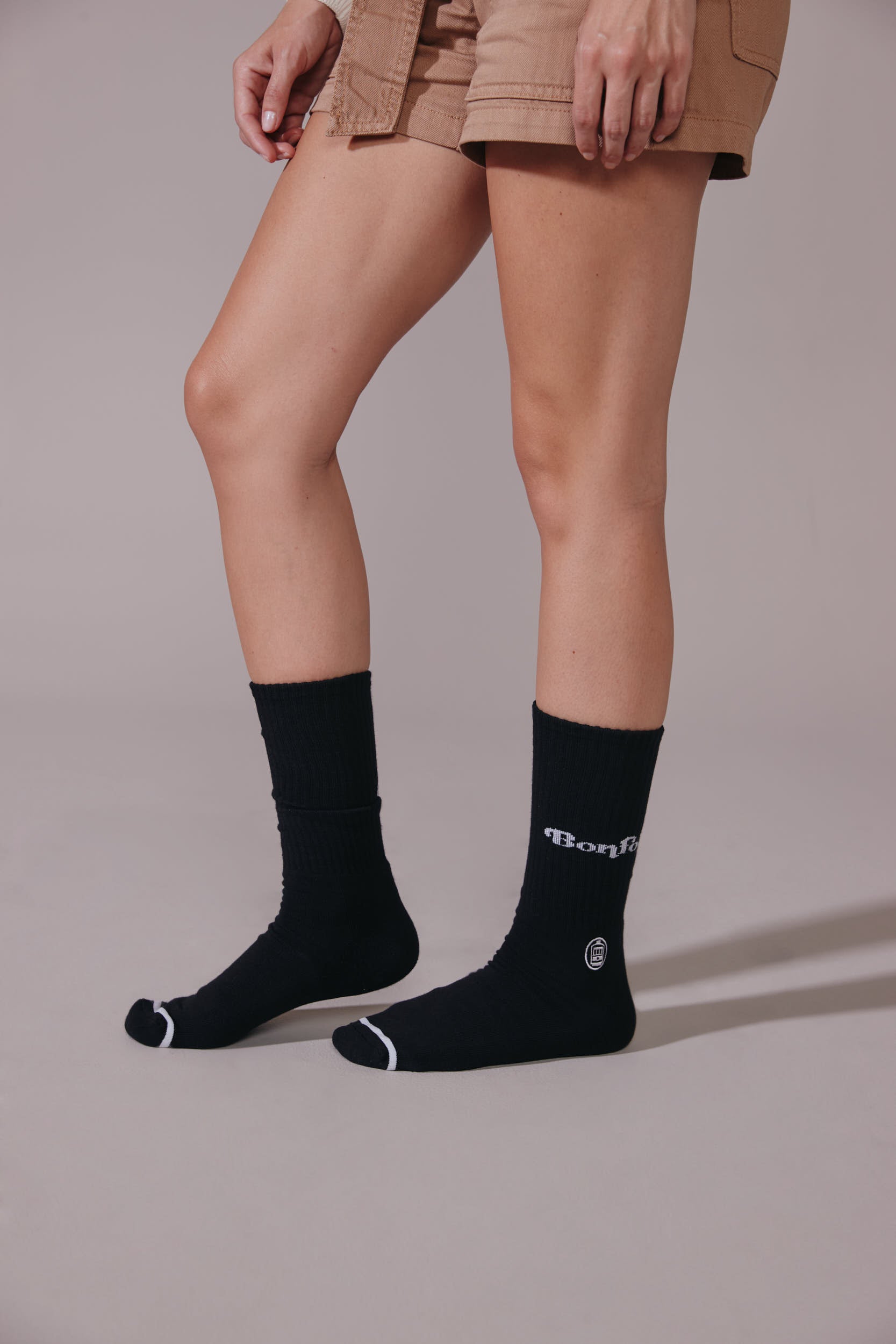 Bonfolk Black Tube Socks 3