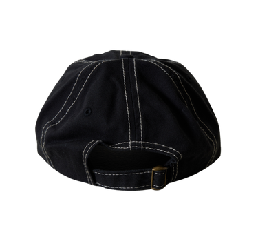 Black Stitch Logo Hat