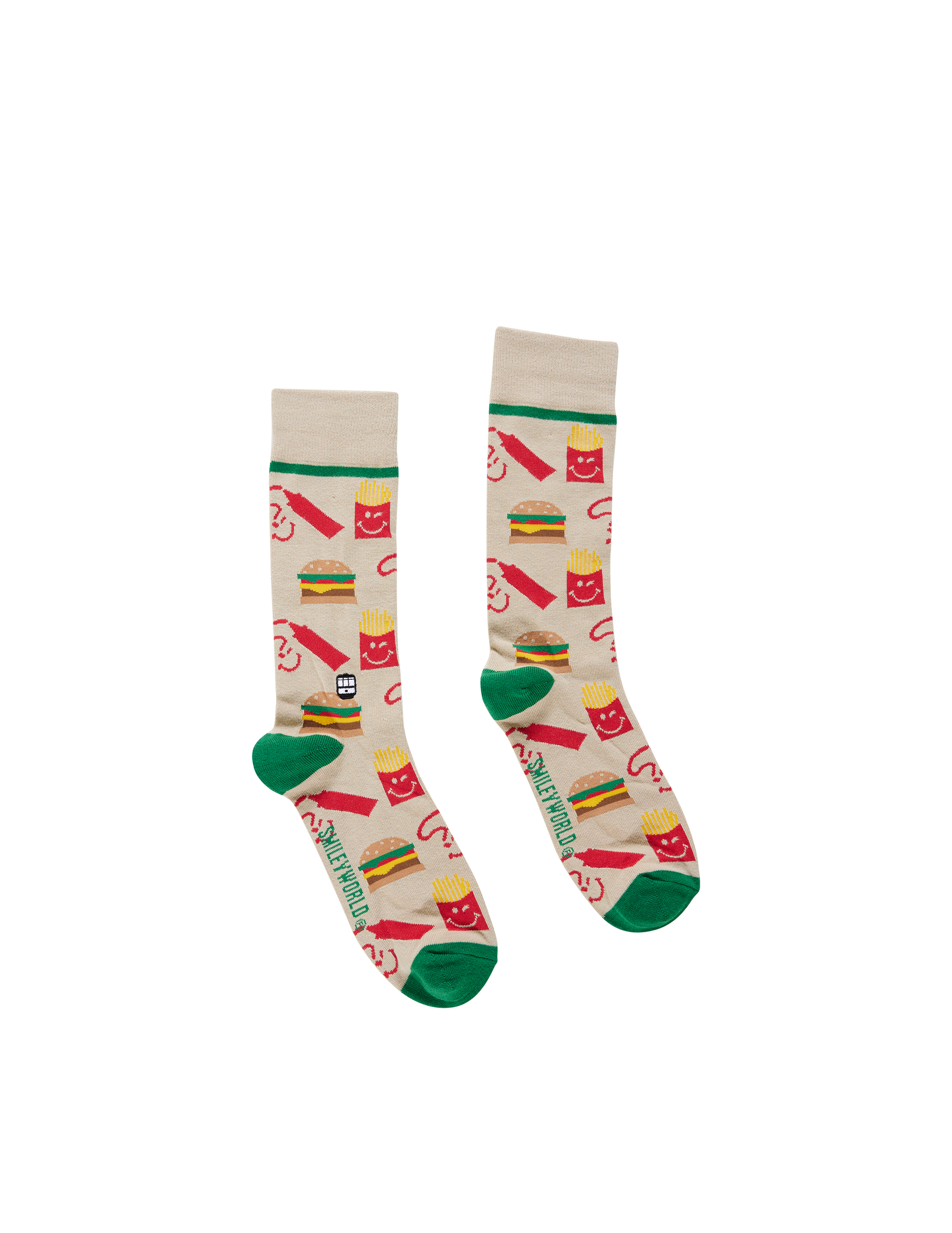 SMILEYWORLD Cheeseburger and Fries Socks