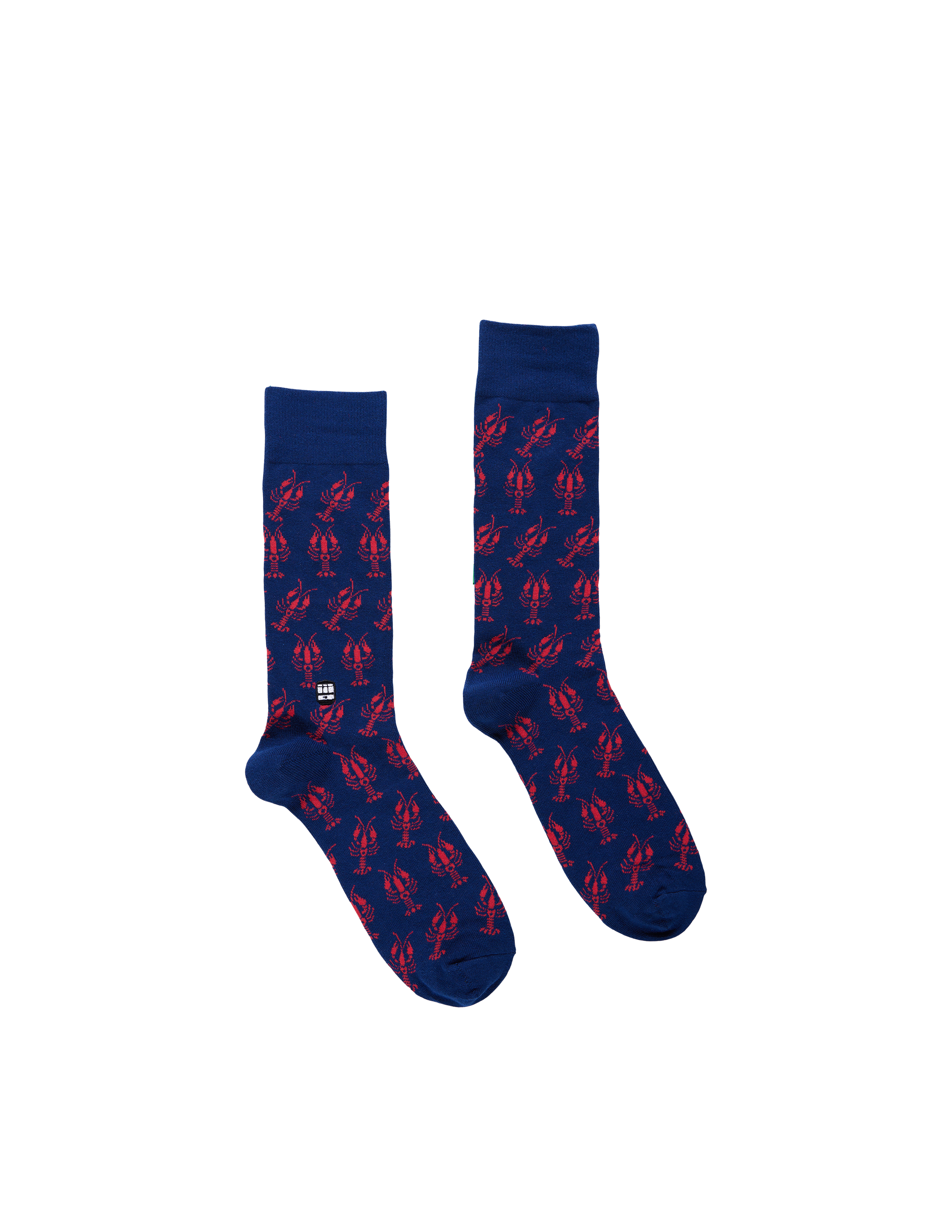 Crawfish Navy Socks
