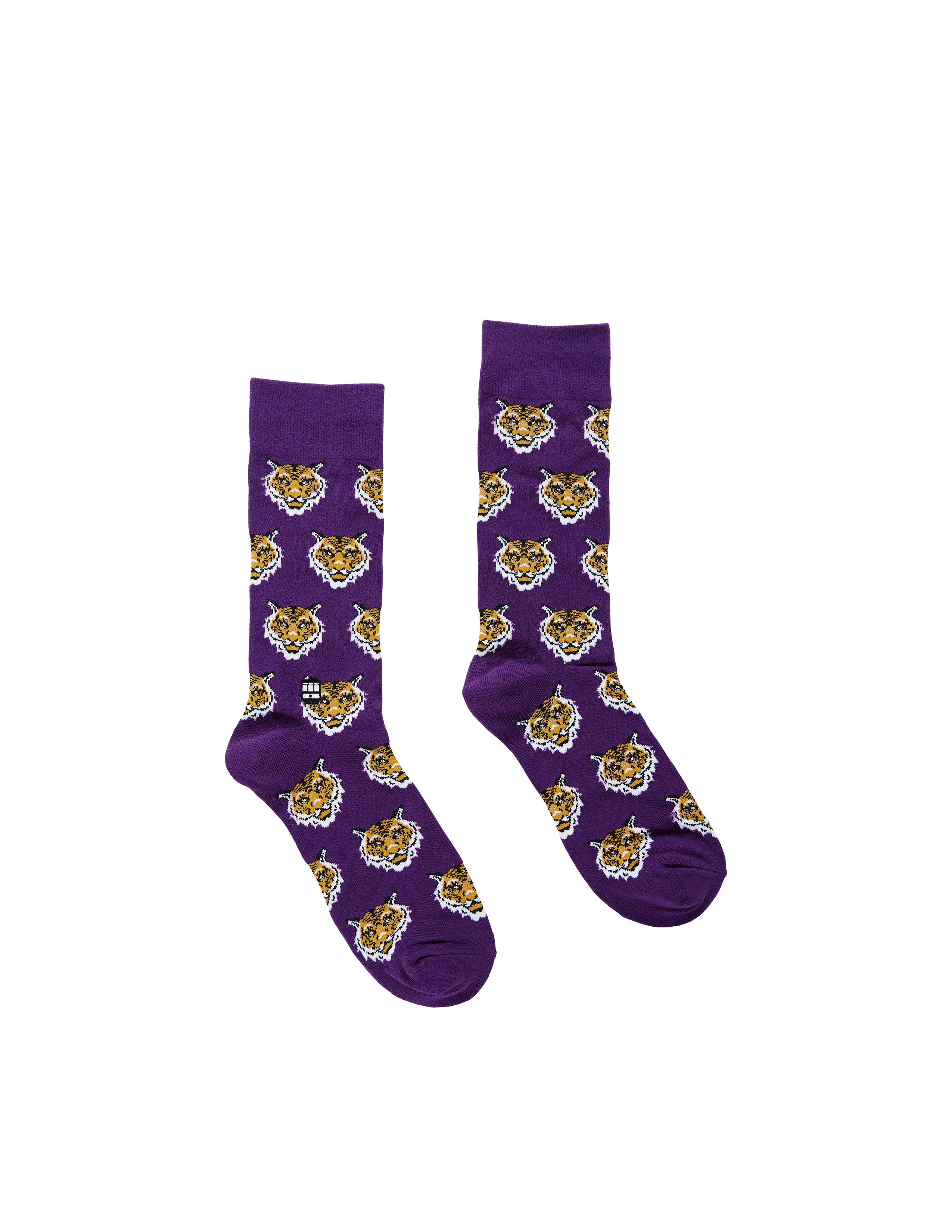 Tiger Purple Socks