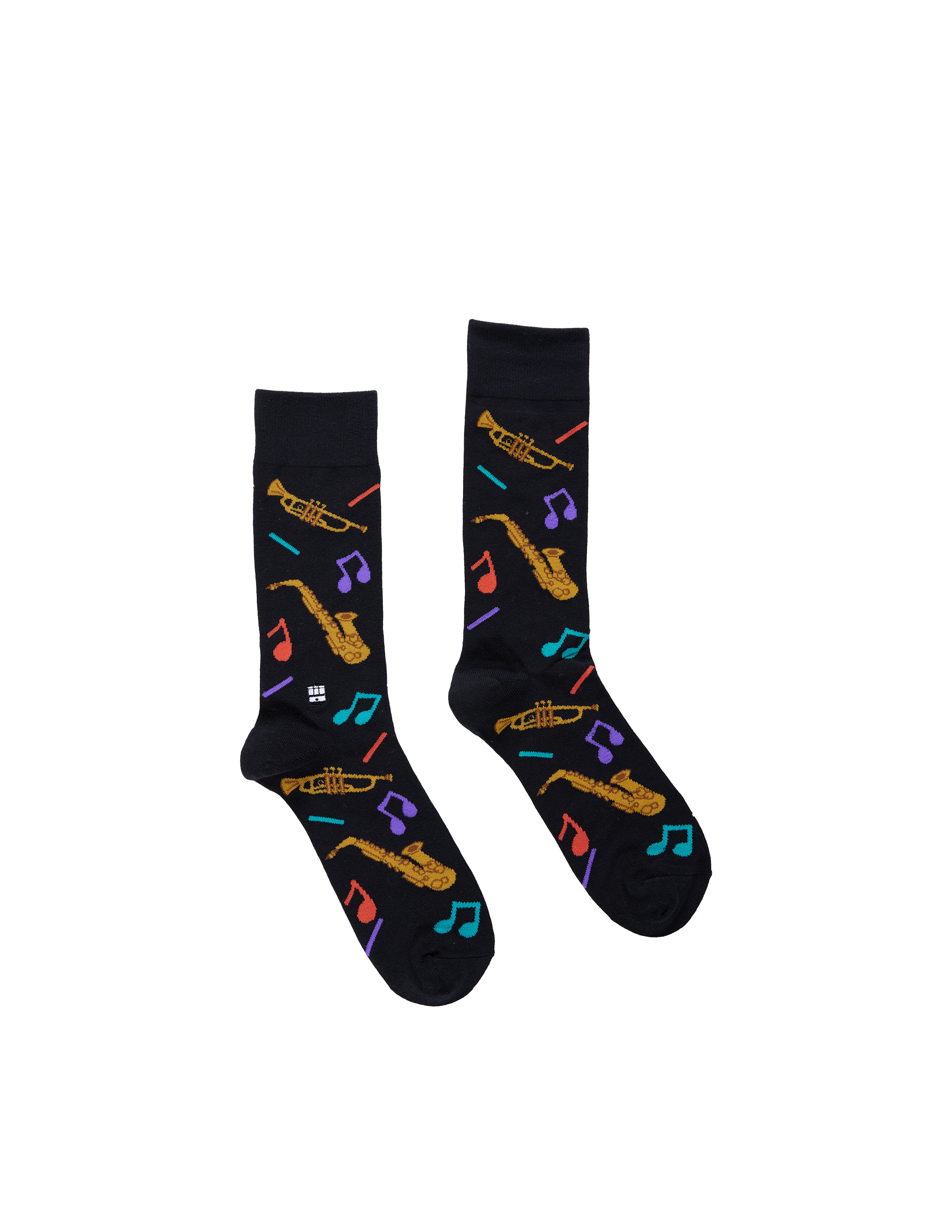 Jazz Black Socks