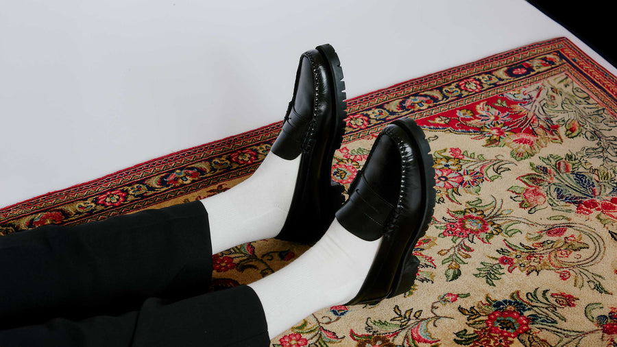 BONFOLK DAILY CREW WHITE SOCK