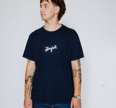 Bonfolk Logo Tee Navy