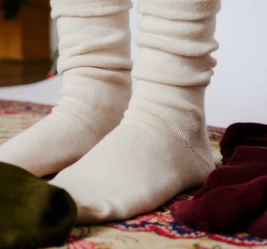 Bonfolk Hat & Roll Top Slouch Sock