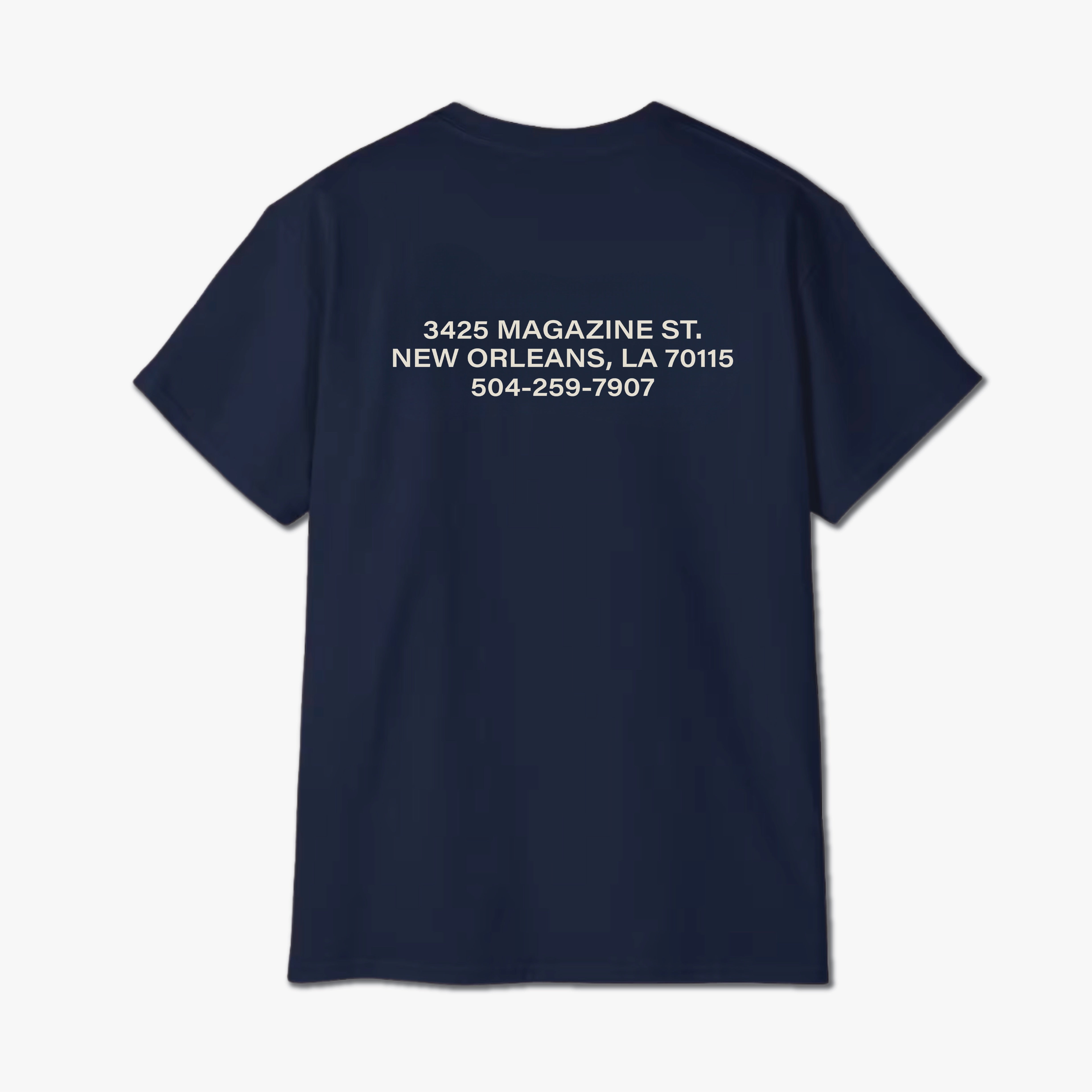 Bonfolk Logo Tee Navy