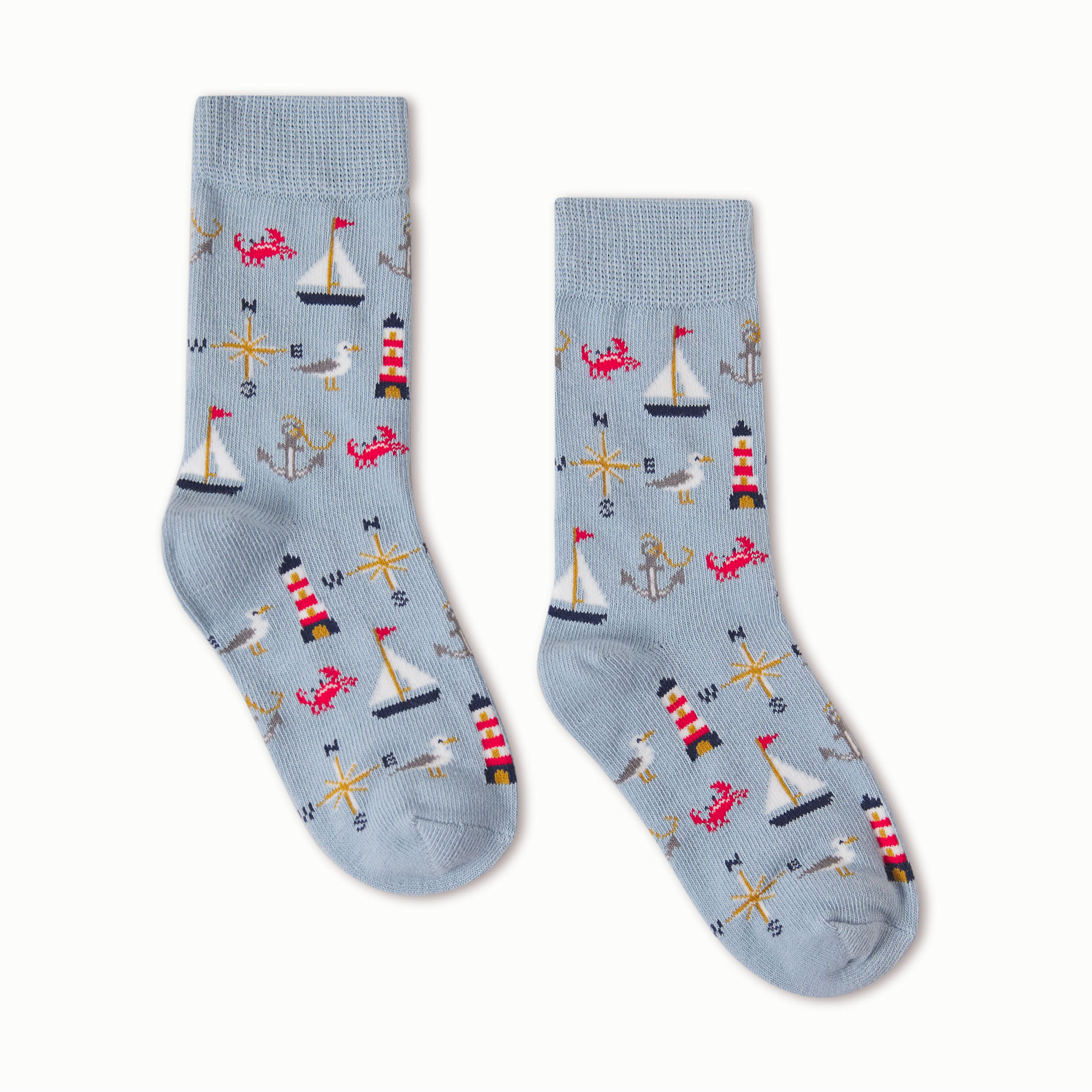 Nautical Kids Socks