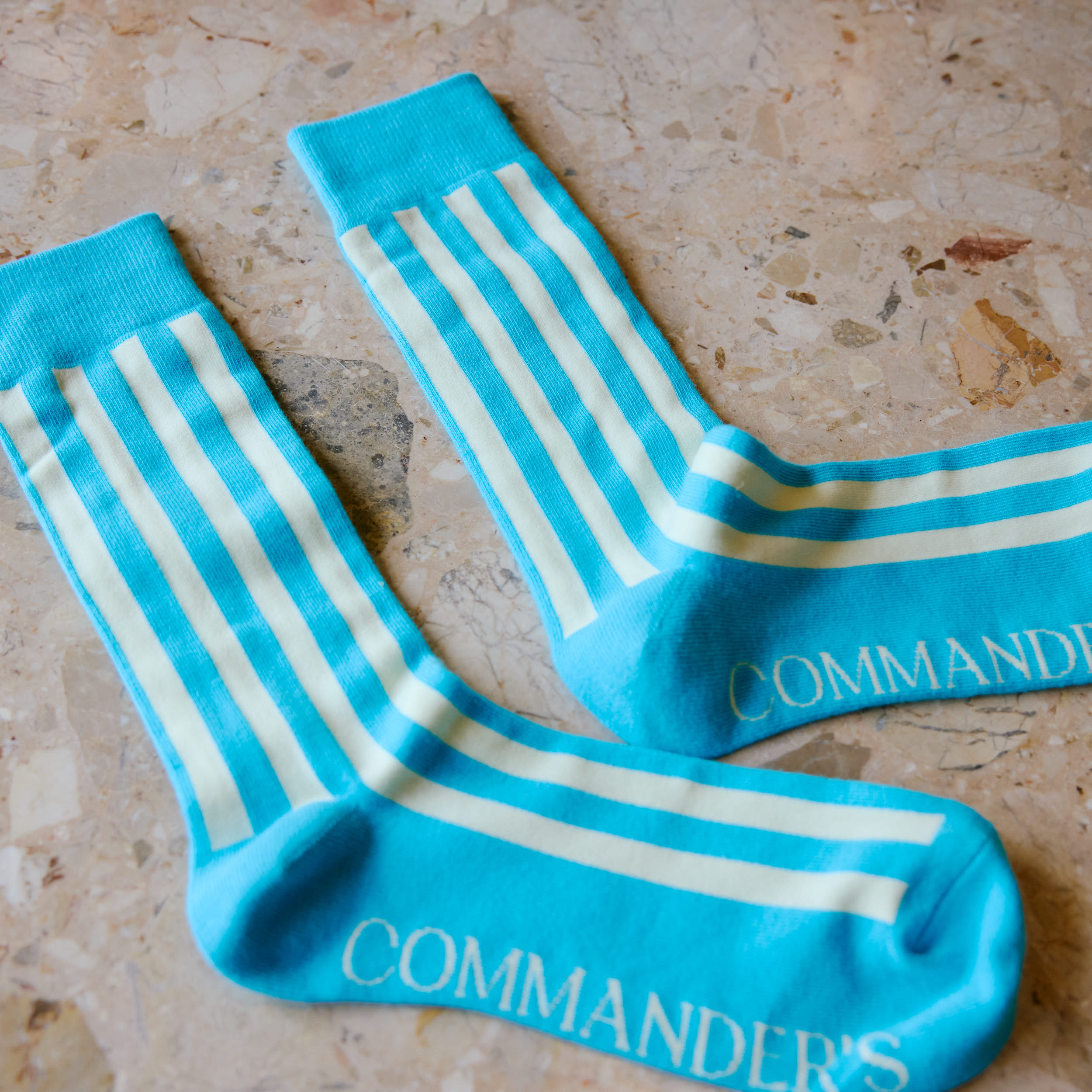 Commander's Palace Stripes Socks