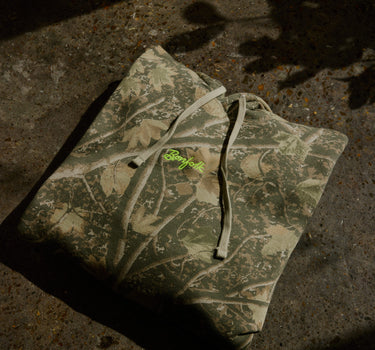 Camo Script Logo Hoodie