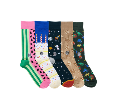 Choose any 5 pairs for the price of 3
