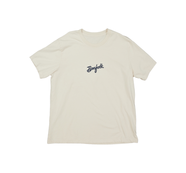 Bonfolk Logo Tee Cream
