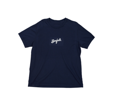 Bonfolk Logo Tee Navy