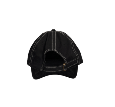 Black Stitch Embroidered Bonfolk Logo Hat - Bonfolk