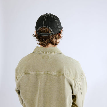 Black Stitch Logo Hat - Bonfolk
