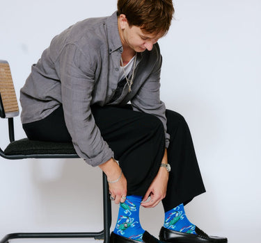 Blue Crab Socks - Bonfolk
