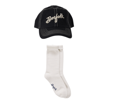 Bonfolk Hat & Roll Top Slouch Socks - Bonfolk