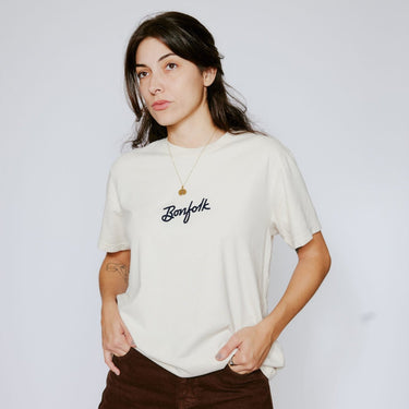 Bonfolk Logo Tee Cream - Bonfolk