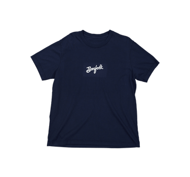 Bonfolk Logo Tee Navy - Bonfolk