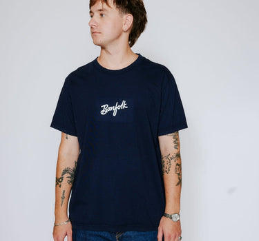 Bonfolk Logo Tee Navy - Bonfolk