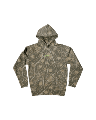 Camo Script Logo Hoodie - Bonfolk