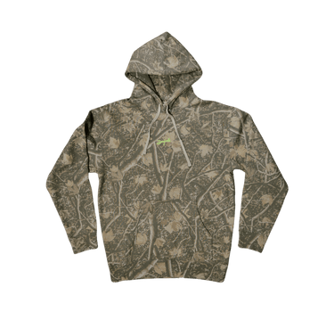 Camo Script Logo Hoodie - Bonfolk