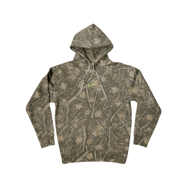 Camo Script Logo Hoodie - Bonfolk