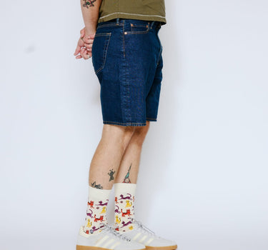Cat and Kittycat patterned premium cotton socks by Bonfolk