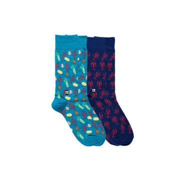 Crawfish Socks 2 Pack - Bonfolk