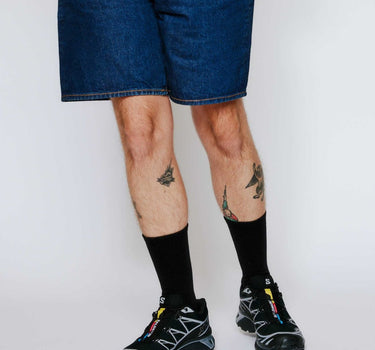 Daily Crew & Quarter Black 2 Pack - Bonfolk