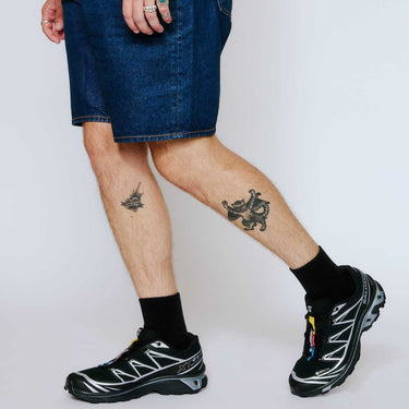 Daily Crew & Quarter Black 2 Pack - Bonfolk
