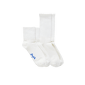 Daily Crew & Quarter Cloud White 2 Pack - Bonfolk
