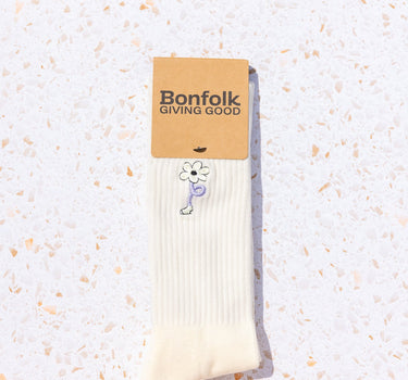 Daisy Tube Socks - Bonfolk