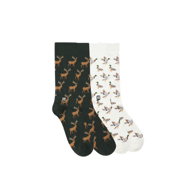 Duck & Deer Socks 2 Pack - Bonfolk