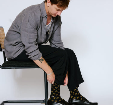 Fleur De Lis Socks - Bonfolk