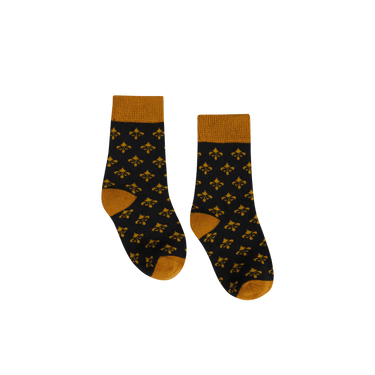 Fleur De Lis Kids Socks - Bonfolk