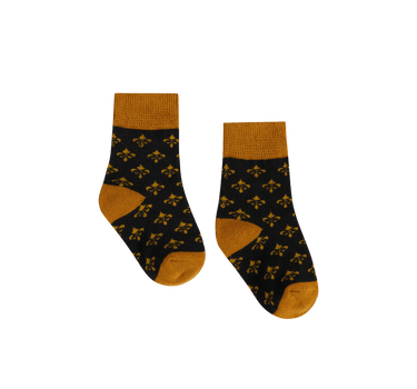 Fleur De Lis Kids Socks - Bonfolk