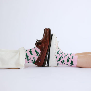 Gator Mid Crew Socks - Bonfolk