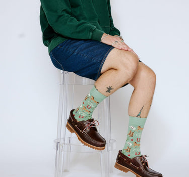 Giddy Up & Brown Cow 2 Pack Socks - Bonfolk