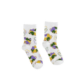 King Cake and Beads Mid Crew Socks - Bonfolk