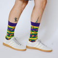 Mardi Gras Fried Chicken Socks - Bonfolk