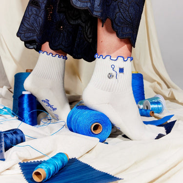 Mignon Faget Ruffle Quarter Sock - Bonfolk